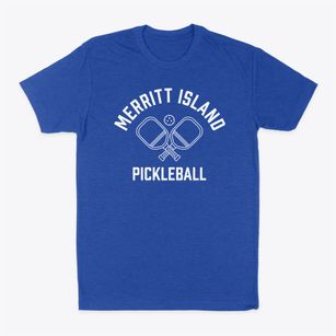 Merritt Island Florida Pickleball Classic Dad T-Shirt