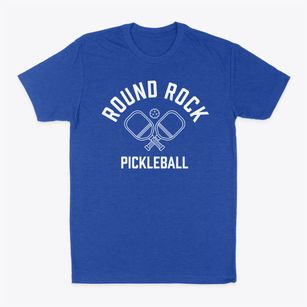 Round Rock Texas Pickleball Classic Dad T-Shirt