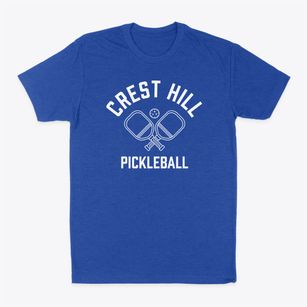 Crest Hill Illinois Pickleball Classic Dad T-Shirt
