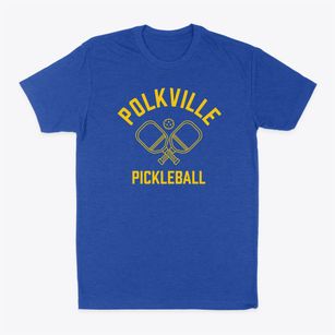 Polkville New York Pickleball Classic Dad T-Shirt