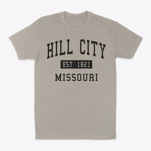 Hill City Missouri Classic Established Classic Dad T-Shirt