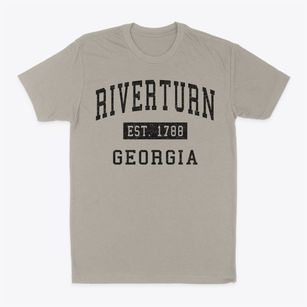 Riverturn Georgia Classic Established Classic Dad T-Shirt
