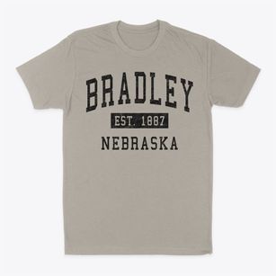 Bradley Nebraska Classic Established Classic Dad T-Shirt