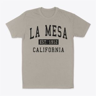 La Mesa California Classic Established Classic Dad T-Shirt