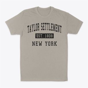Taylor Settlement New York Classic Established Classic Dad T-Shirt