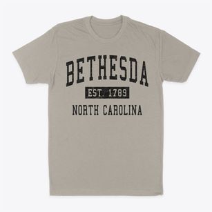 Bethesda North Carolina Classic Established Classic Dad T-Shirt