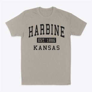 Harbine Kansas Classic Established Classic Dad T-Shirt