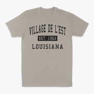 Village De L'est Louisiana Classic Established Classic Dad T-Shirt