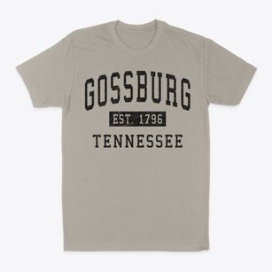 Gossburg Tennessee Classic Established Classic Dad T-Shirt