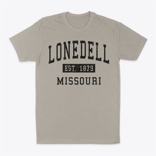 Lonedell Missouri Classic Established Classic Dad T-Shirt