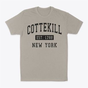 Cottekill New York Classic Established Classic Dad T-Shirt