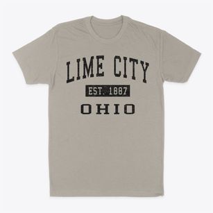 Lime City Ohio Classic Established Classic Dad T-Shirt