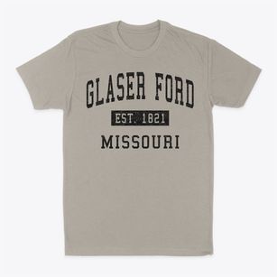 Glaser Ford Missouri Classic Established Classic Dad T-Shirt