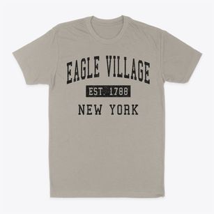 Eagle Village New York Classic Established Classic Dad T-Shirt