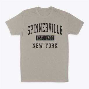 Spinnerville New York Classic Established Classic Dad T-Shirt