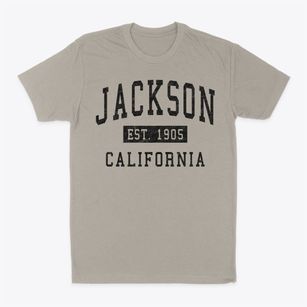 Jackson California Classic Established Classic Dad T-Shirt