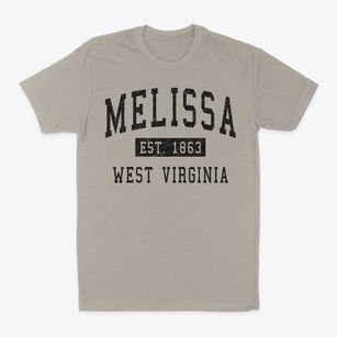 Melissa West Virginia Classic Established Classic Dad T-Shirt