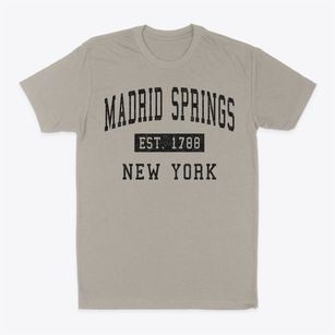 Madrid Springs New York Classic Established Classic Dad T-Shirt