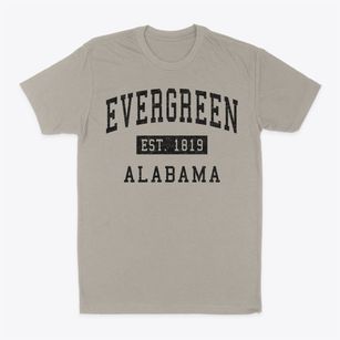 Evergreen Alabama Classic Established Classic Dad T-Shirt