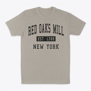 Red Oaks Mill New York Classic Established Classic Dad T-Shirt