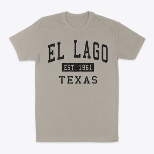 El Lago Texas Classic Established Classic Dad T-Shirt