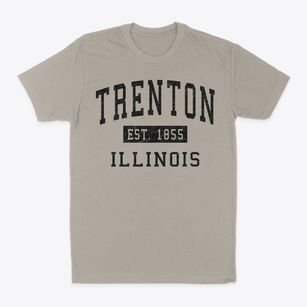 Trenton Illinois Classic Established Classic Dad T-Shirt