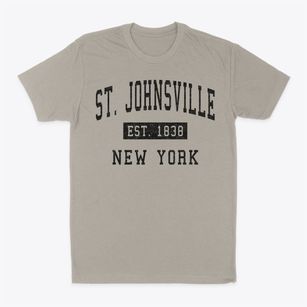 St. Johnsville New York Classic Established Classic Dad T-Shirt