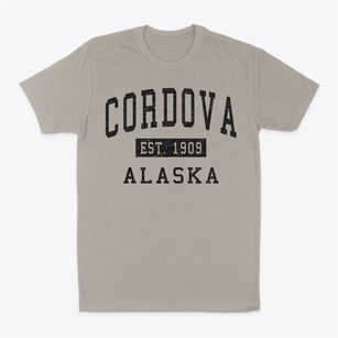 Cordova Alaska Classic Established Classic Dad T-Shirt