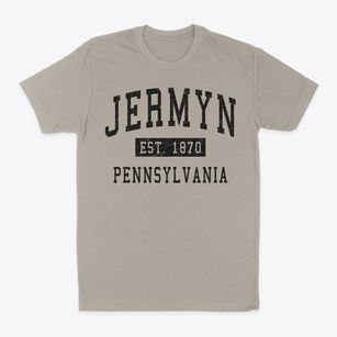 Jermyn Pennsylvania Classic Established Classic Dad T-Shirt