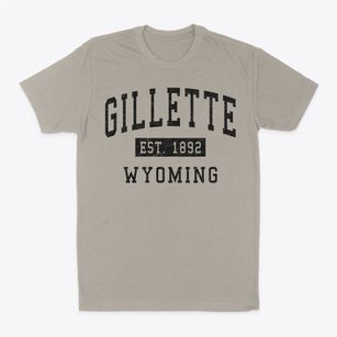 Gillette Wyoming Classic Established Classic Dad T-Shirt