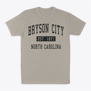 Bryson City North Carolina Classic Established Classic Dad T-Shirt