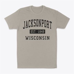 Jacksonport Wisconsin Classic Established Classic Dad T-Shirt