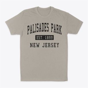 Palisades Park New Jersey Classic Established Classic Dad T-Shirt