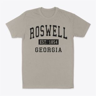 Roswell Georgia Classic Established Classic Dad T-Shirt