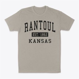 Rantoul Kansas Classic Established Classic Dad T-Shirt