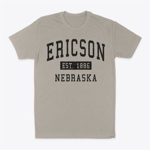 Ericson Nebraska Classic Established Classic Dad T-Shirt