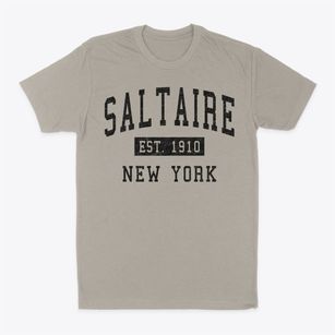 Saltaire New York Classic Established Classic Dad T-Shirt