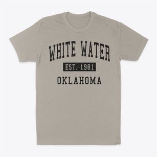 White Water Oklahoma Classic Established Classic Dad T-Shirt