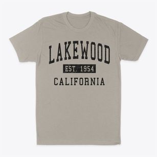 Lakewood California Classic Established Classic Dad T-Shirt