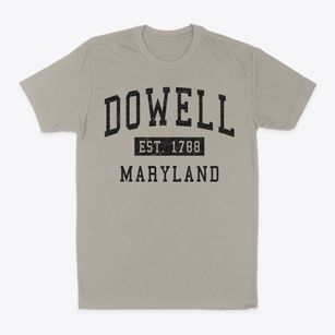 Dowell Maryland Classic Established Classic Dad T-Shirt