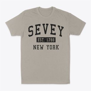 Sevey New York Classic Established Classic Dad T-Shirt