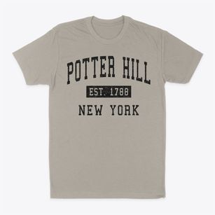 Potter Hill New York Classic Established Classic Dad T-Shirt