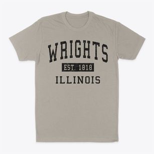 Wrights Illinois Classic Established Classic Dad T-Shirt