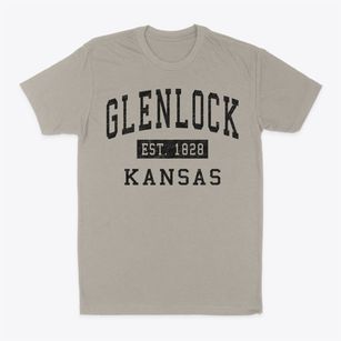 Glenlock Kansas Classic Established Classic Dad T-Shirt