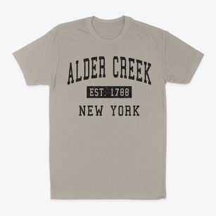 Alder Creek New York Classic Established Classic Dad T-Shirt