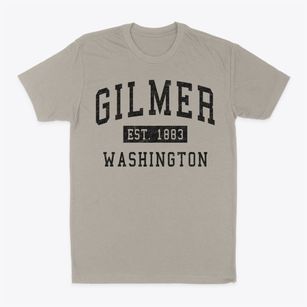 Gilmer Washington Classic Established Classic Dad T-Shirt