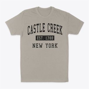 Castle Creek New York Classic Established Classic Dad T-Shirt