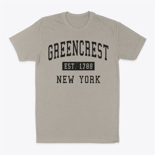 Greencrest New York Classic Established Classic Dad T-Shirt
