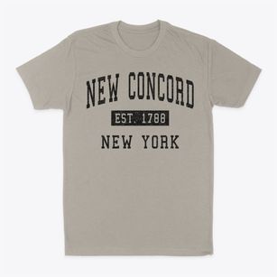 New Concord New York Classic Established Classic Dad T-Shirt