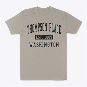 Thompson Place Washington Classic Established Classic Dad T-Shirt